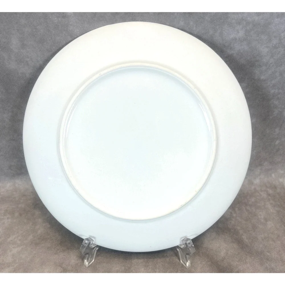 2008 Retro Novelty Chocolate Dessert Plates 8.25